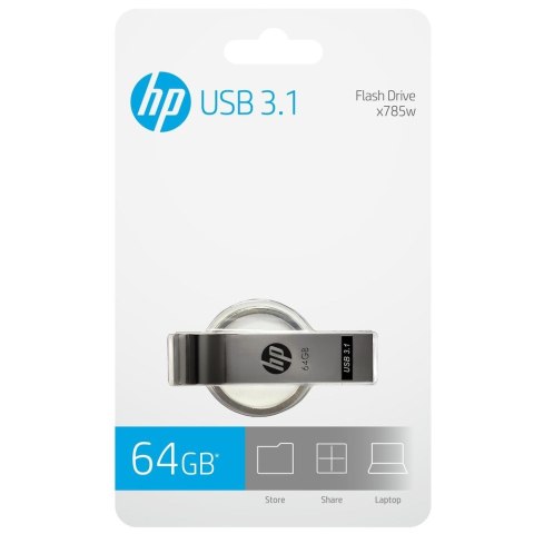 HP Inc. Pendrive 64GB HP USB 3.1 HPFD785W-64