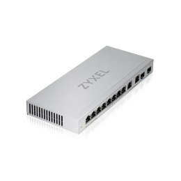 Zyxel Przełącznik niezarządzalny XGS1010-12-ZZ0101F 8-Port GbE 1G + 2-Port 2.5G + 2-Port SFP+