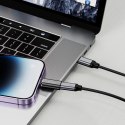 Adapter Tech-Protect UltraBoost Lightning (męski) / USB-C (żeński) - czarny