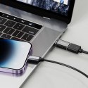 Adapter Tech-Protect UltraBoost USB-C (męski) / USB-A (żeński) OTG - czarny