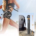 Selfie stick Tech-Protect L03S Bluetooth z pilotem, tripodem do 148cm i głowicą 180 - czarny