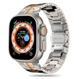 Bransoleta Tech-Protect Stainless Line na Apple Watch 4 / 5 / 6 / 7 / 8 / 9 / SE / Ultra 1 / 2 (42/44/45/49 mm) - tytanowo-pomar