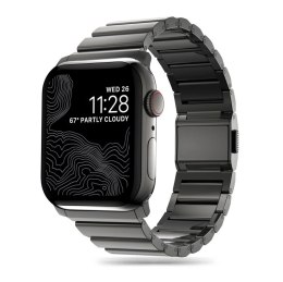 Bransoleta Tech-Protect SteelBand na Apple Watch 4 / 5 / 6 / 7 / 8 / 9 / SE / Ultra 1 / 2 (42/44/45/49 mm) - czarna