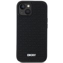 Etui DKNY 3D Rubber Repeat Pattern na iPhone 15 / 14 / 13 - czarne