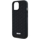 Etui DKNY 3D Rubber Repeat Pattern na iPhone 15 / 14 / 13 - czarne