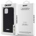 Etui DKNY 3D Rubber Repeat Pattern na iPhone 15 / 14 / 13 - czarne