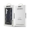 Etui DKNY Leather Checkered Mono Pattern MagSafe na Samsung Galaxy S24 - czarne