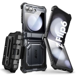 Etui Supcase IBLSN ArmorBox na Samsung Galaxy Z Flip 6 - czarne