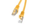 LANBERG Patchcord PCF5-10CC-0025-O kat.5e 0.25M pomarańczowy