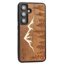 Etui Bewood Góry Imbuia drewniane na Samsung Galaxy A55 5G - jasnobrązowe