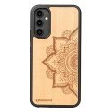 Etui Bewood Mandala Jabłoń drewniane na Samsung Galaxy A54 5G - jasnobrązowe