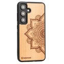 Etui Bewood Mandala Jabłoń drewniane na Samsung Galaxy A55 5G - jasnobrązowe