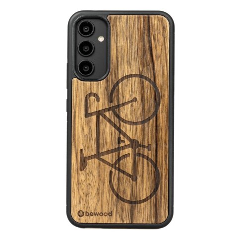 Etui Bewood Rower Limba drewniane na Samsung Galaxy A54 5G - jasnobrązowe