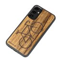 Etui Bewood Rower Limba drewniane na Samsung Galaxy A54 5G - jasnobrązowe