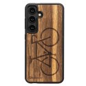 Etui Bewood Rower Limba drewniane na Samsung Galaxy A55 5G - jasnobrązowe