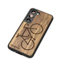 Etui Bewood Rower Limba drewniane na Samsung Galaxy S23 - jasnobrązowe