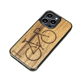 Etui Bewood Rower Limba drewniane na iPhone 13 Pro - jasnobrązowe