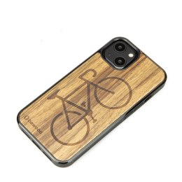 Etui Bewood Rower Limba drewniane na iPhone 13 - jasnobrązowe