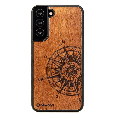 Etui Bewood Traveler Merbau drewniane na Samsung Galaxy S21 FE - jasnobrązowe