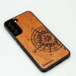 Etui Bewood Traveler Merbau drewniane na Samsung Galaxy S21 FE - jasnobrązowe