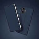 Etui Dux Ducis Skin Pro na iPhone 16 z klapką i miejscem na kartę - niebieskie