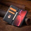 Magnet Fancy Case etui iPhone 14 Pro Max pokrowiec z klapką portfel podstawka czarne