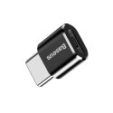 Adapter Baseus Micro USB do USB Type-C - czarny