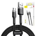 Kabel USB do Micro USB Baseus Cafule 1.5A 2m (szaro-czarny)