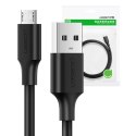 Kabel micro USB UGREEN 	US289 QC 3.0 2.4A 1.5m (czarny)