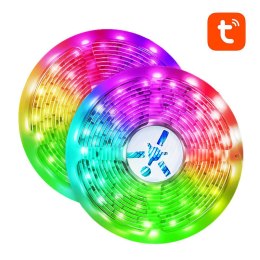 Inteligentna taśma WiFi RGB LED NiteBird SL3 (2x5m), Tuya