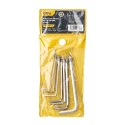 Zestaw kluczy imbusowych Deli Tools EDL3080, 1.5-6mm (srebrny)