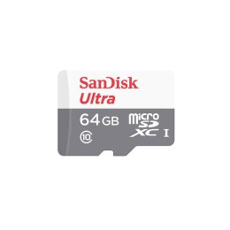 Karta pamięci SanDisk Ultra Android microSDXC 64GB 100MB/s Class 10 UHS-I (SDSQUNR-064G-GN3MN)