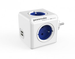 Allocacoc Rozgałęziacz PowerCube Original USB 2202BL/FROUPC Niebieski