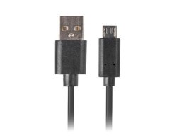 LANBERG Kabel USB micro BM - AM 2.0 1m czarny QC 3.0