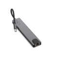 Linq Hub 8w1 2xUSB-C, USB-C PD, 2xUSB 3.2, HDMI, SD, GbE