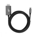 TB Kabel HDMI 2.0V - USB 3.1 typ C 60HZ alum.