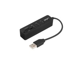 UGo USB Hub Maipo HU200 3 porty + czytnik SD/micro SD