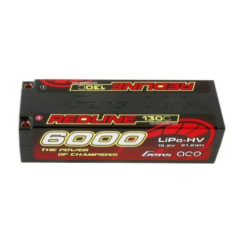 Akumulator Gens Ace Redline 6000mAh 15,2V 130C 4S1P HardCase HV