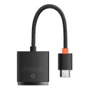 Adapter HDMI do VGA Baseus Lite Series z audio (czarny)