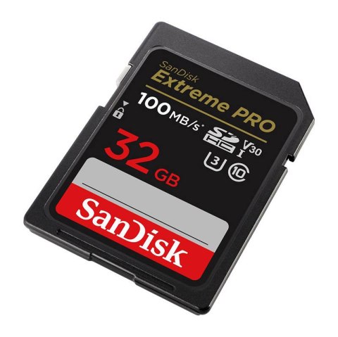 Karta pamięci SANDISK EXTREME PRO SDHC 32GB 100/90 MB/s UHS-I U3 (SDSDXXO-032G-GN4IN)