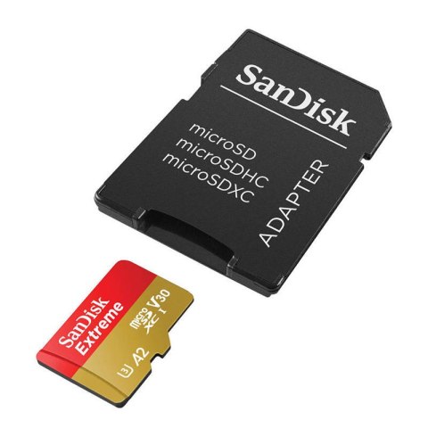 Karta pamięci SANDISK EXTREME microSDXC 512 GB 190/130 MB/s UHS-I U3 (SDSQXAV-512G-GN6MA)