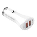 Ładowarka samochodowa LDNIO C511Q 2USB + kabel Lightning