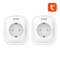 Inteligentne gniazdko WiFi Gosund SP1, 2 sztuki (dwupak), 16A, Tuya