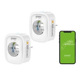 Inteligentne gniazdko WiFi Gosund SP1-H, 2 sztuki (HomeKit) (dwupak) 16A