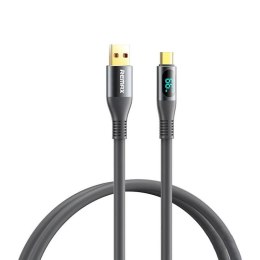 Kabel USB do USB-C REMAX Zisee, RC-030, 66W, 1,2m (szary)