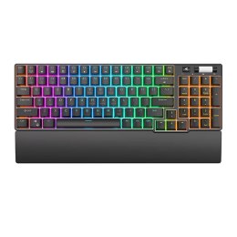 Bezprzewodowa klawiatura mechaniczna Royal Kludge RK96 RGB, Red switch (czarna)