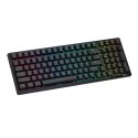 Bezprzewodowa klawiatura mechaniczna Royal Kludge RK98 RGB, Red switch (czarna)