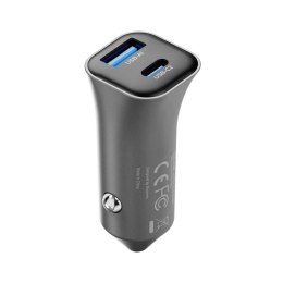 Ładowarka samochodowa 38W Ricomm RA381 1xUSB-A, 1xUSB-C