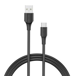 Kabel USB 2.0 A do USB-C 3A Vention CTHBI 3m Czarny