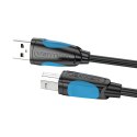 Kabel do drukarki USB 3.0 A do USB-B Vention VAS-A16-B150 1,5m czarny